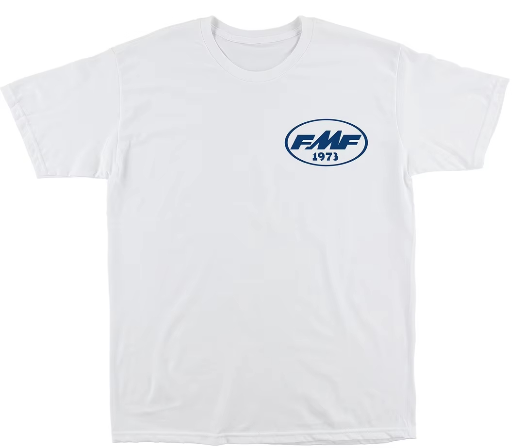 White LEAN IN FMF Racing Off R - đánh giá và giá Streetwear Brand Tees