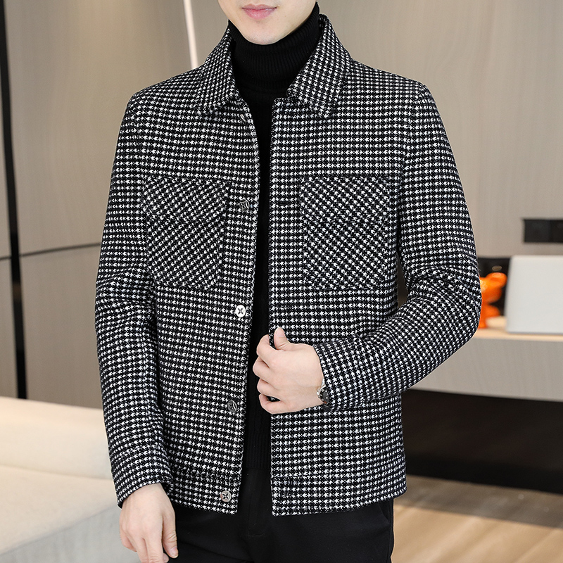 Brand Winter Plaid Woolen Jack - đánh giá và giá Streetwear Brand Clothing